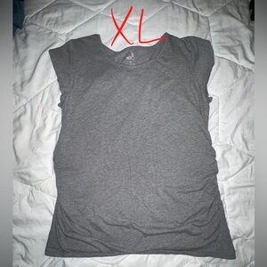 Belle Sky maternity shirt.